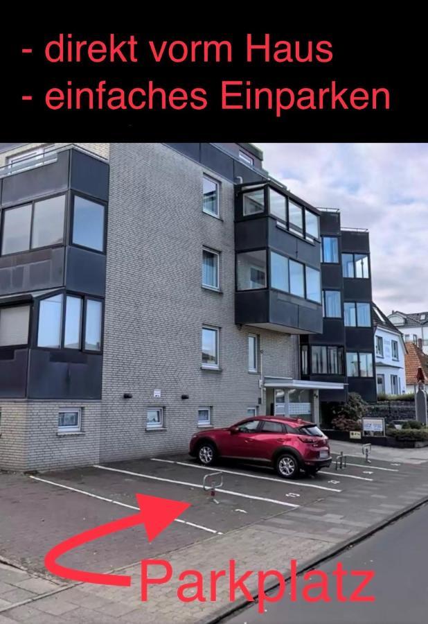 Traumhafte Ferienwohnung "Seeperle" In Cuxhaven - Duhnen Mit Teilseeblick In 1A Lage المظهر الخارجي الصورة